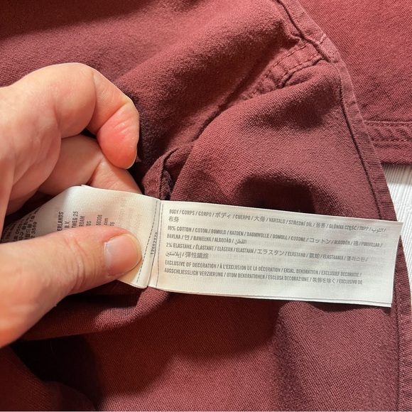 Abercrombie & Fitch Bundle of 2 Long Sleeve Button Down Men's Large Preppy - Picture 13 of 13